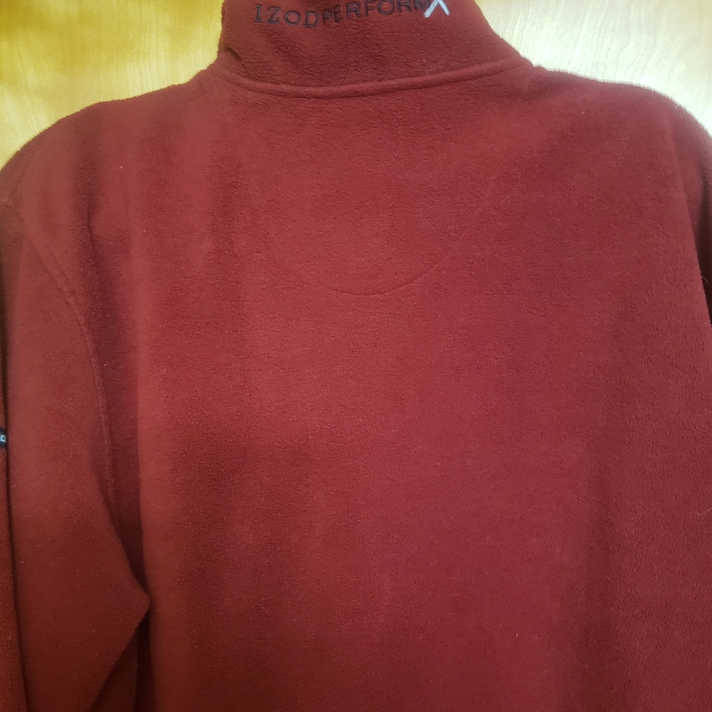 Izod fleece pullover. - Picture 2 of 2